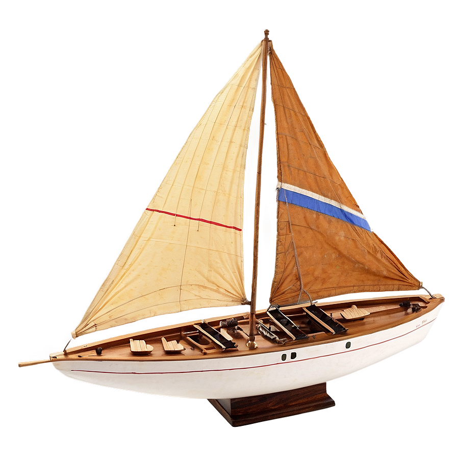 Download Antique Sailboat Model Png Qvs | Wallpapers.com