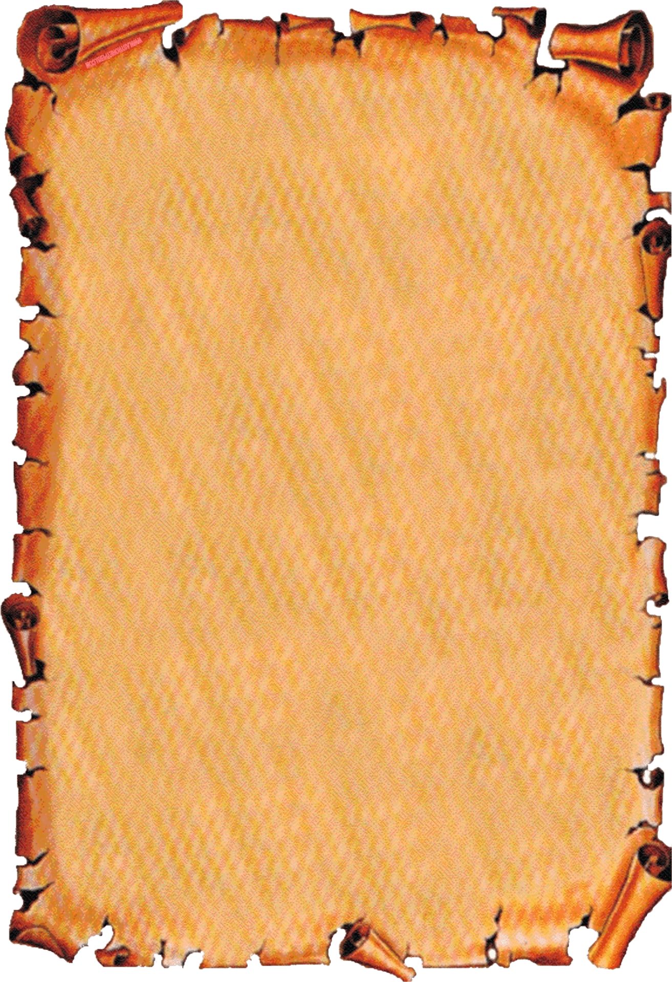 Antique Scroll Parchment Background PNG