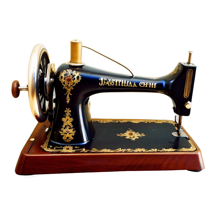 Antique Sewing Machine Png 14 PNG