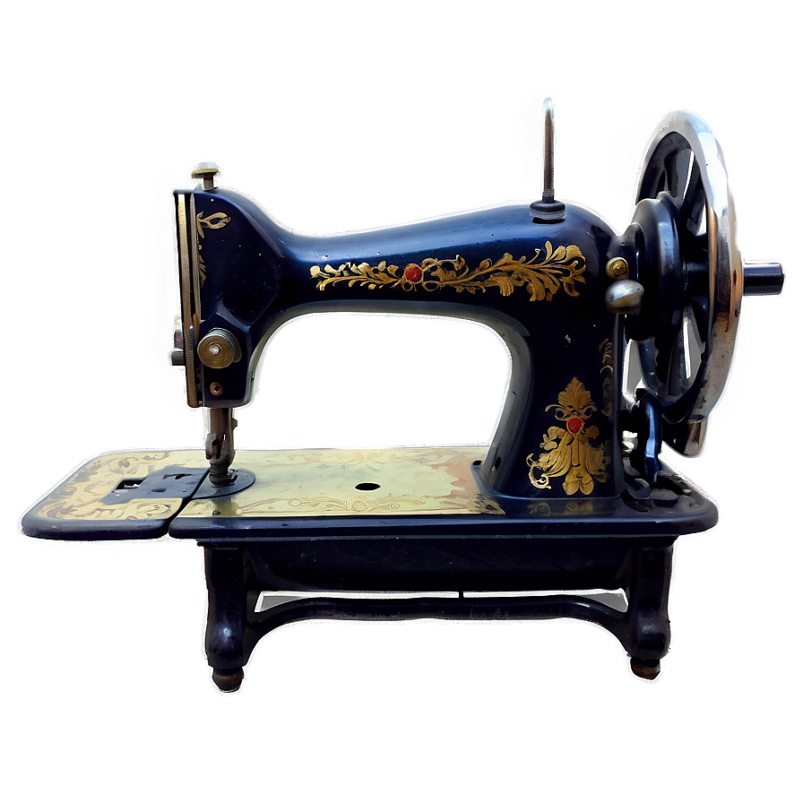 Antique Sewing Machine Png Jpt PNG