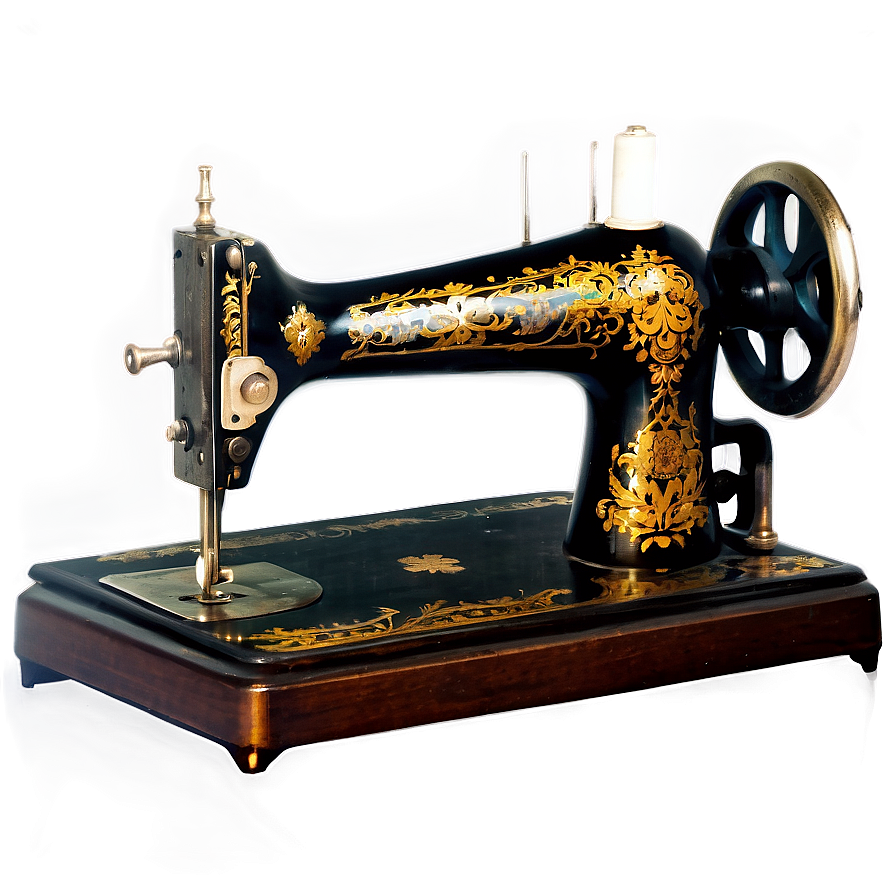 Antique Sewing Machine Png Yye PNG