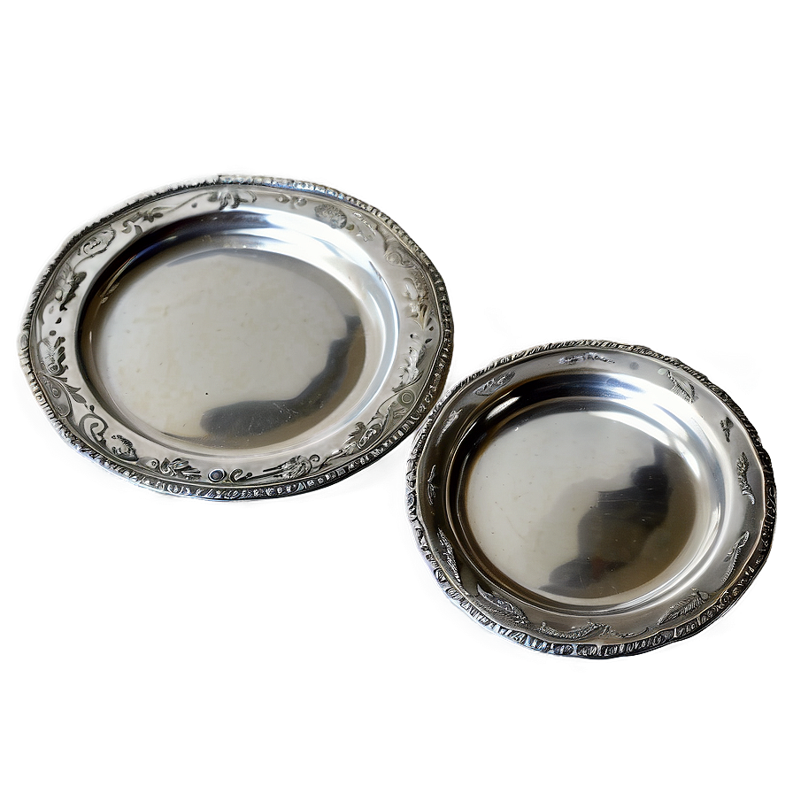 Antique Silver Serving Dishes Png 85 PNG