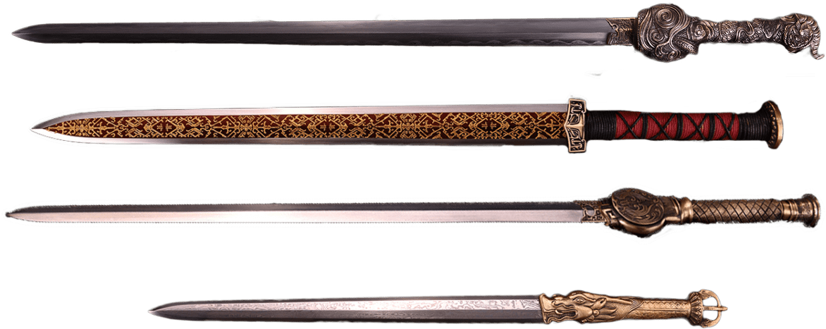 Antique Sword Collection PNG
