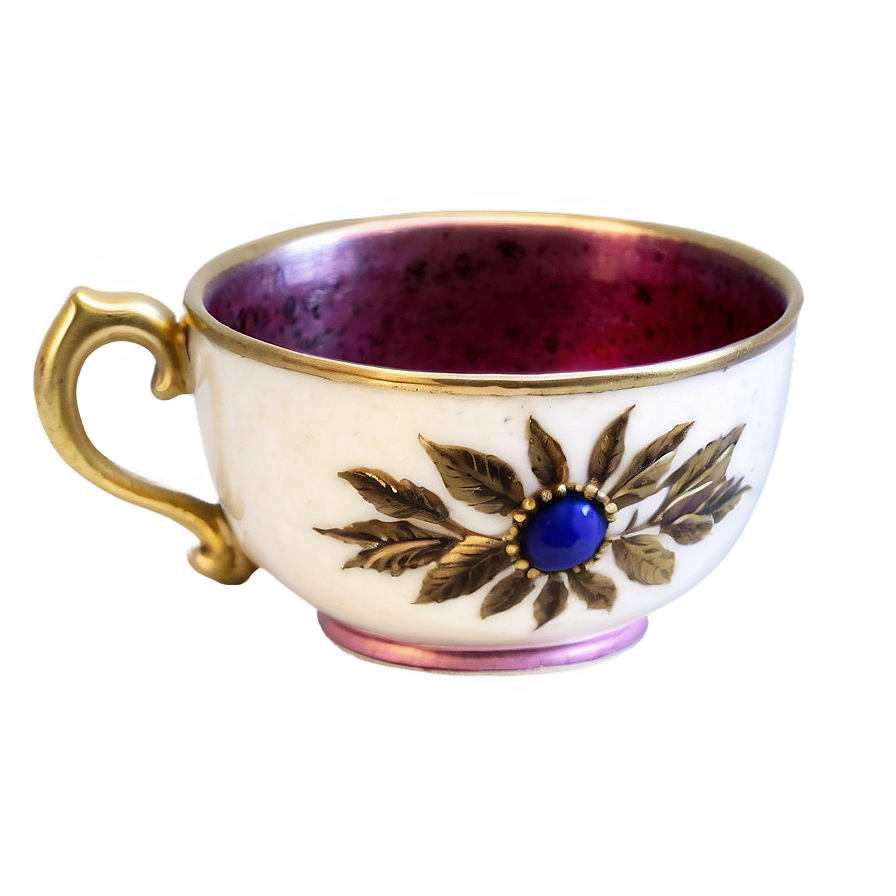 Antique Tea Cup Png 05242024 PNG