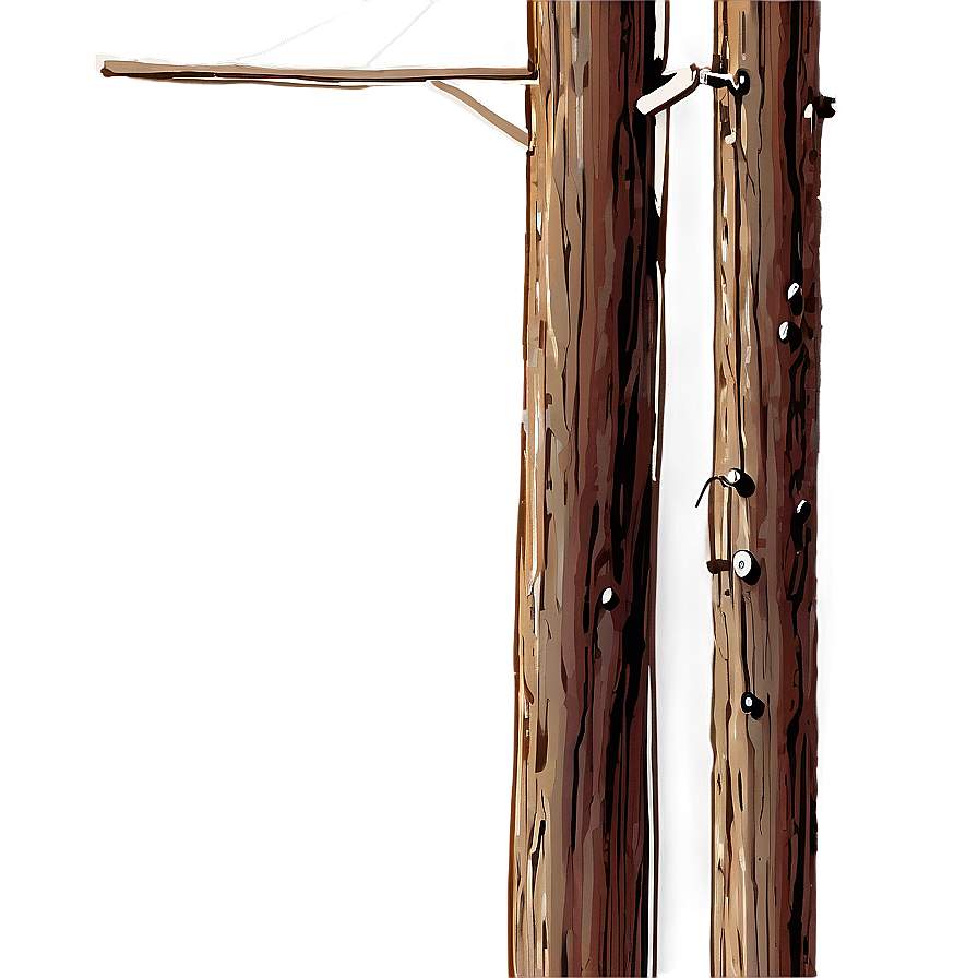 Antique Telephone Pole Png Cge7 PNG