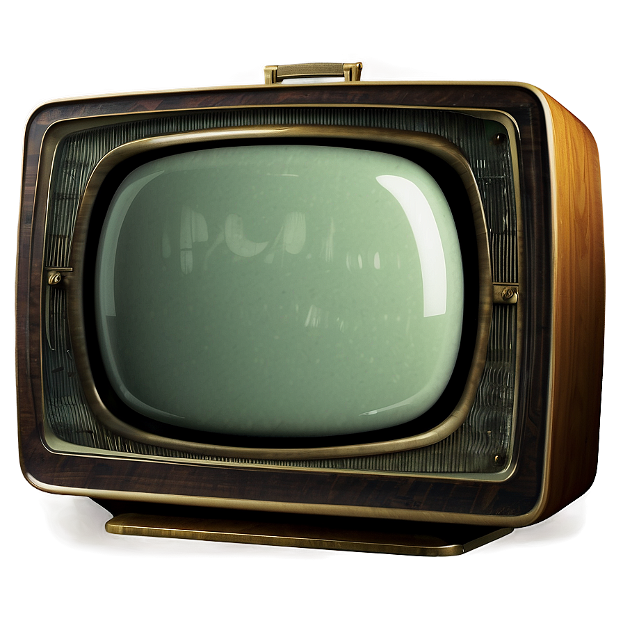 Antique Tv Illustration Png Ncv PNG