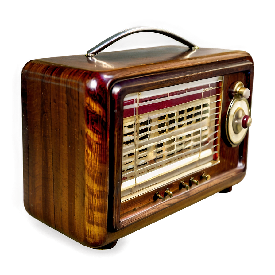 Antique Wood Radio Png Wxk PNG
