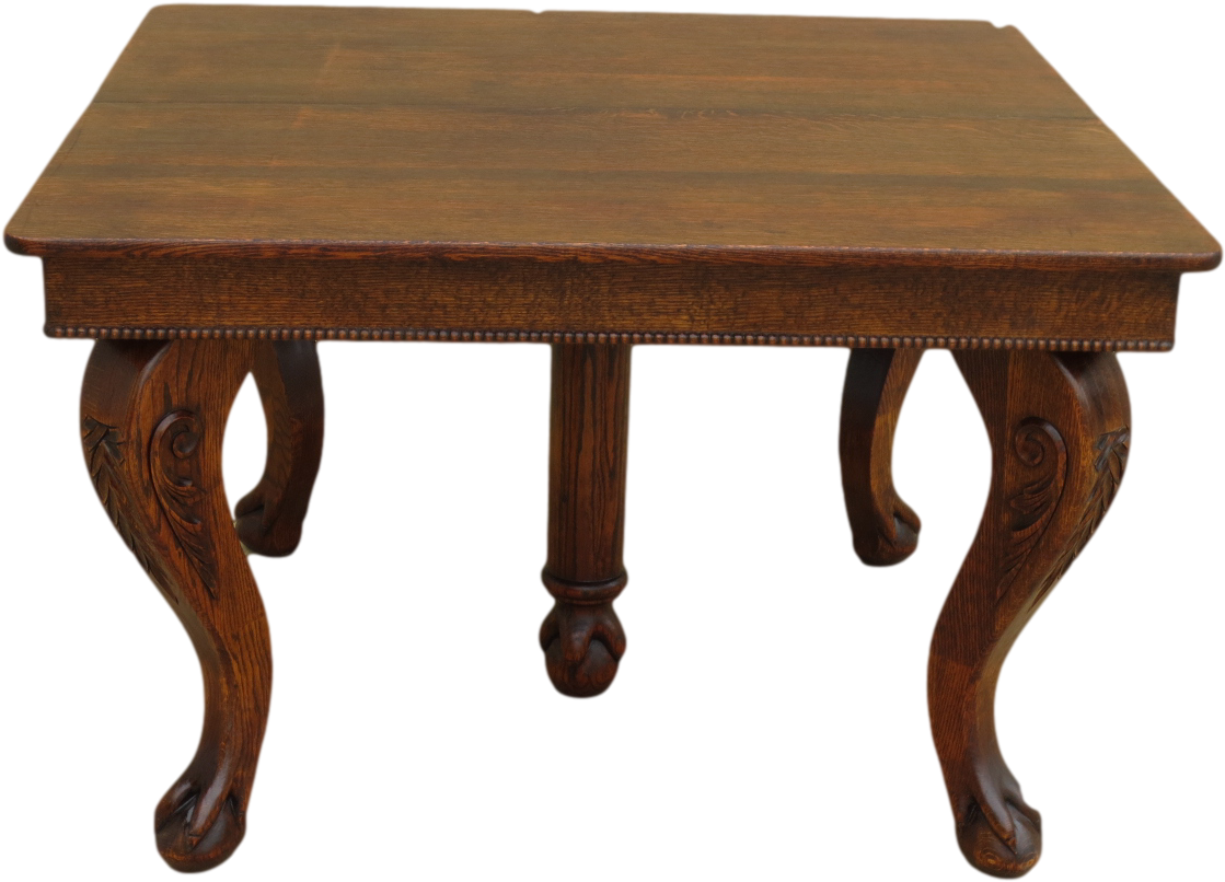 Antique Wooden Coffee Table PNG