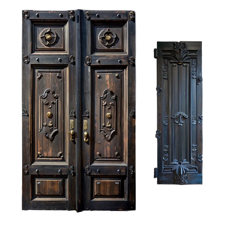 Antique Wooden Door Png 76 PNG