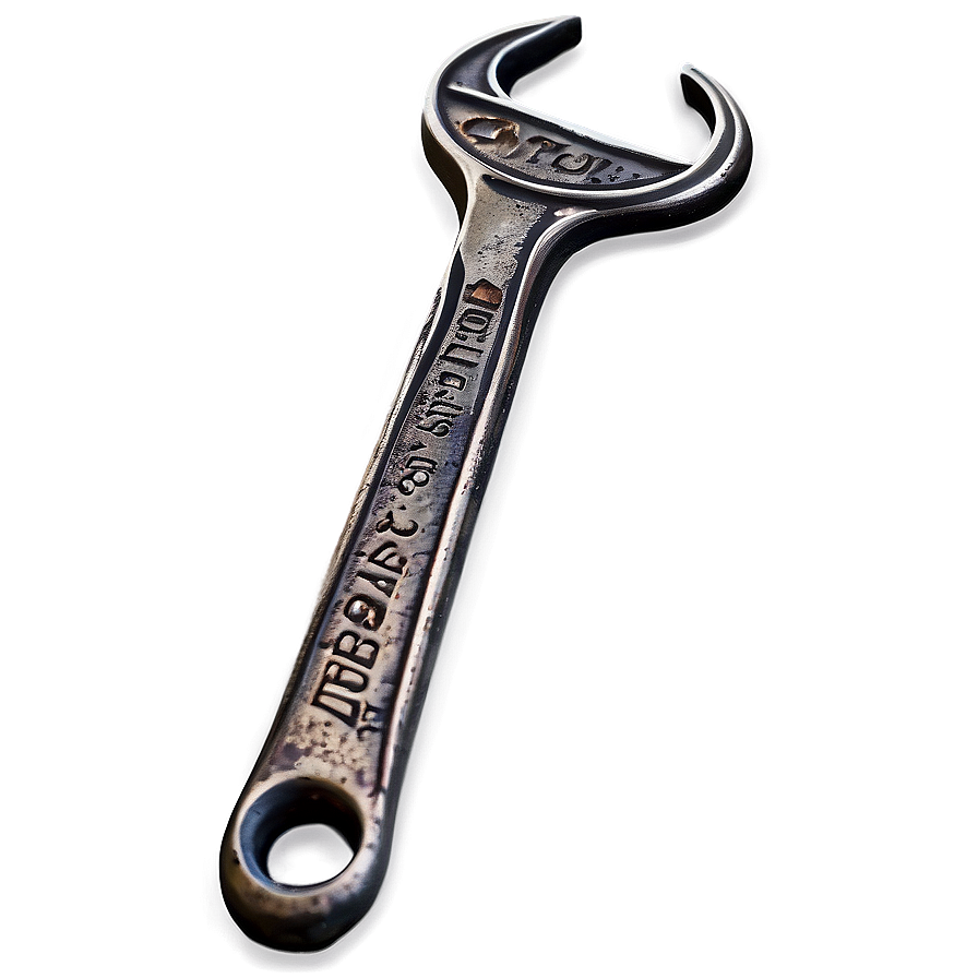 Antique Wrench Png 05252024 PNG