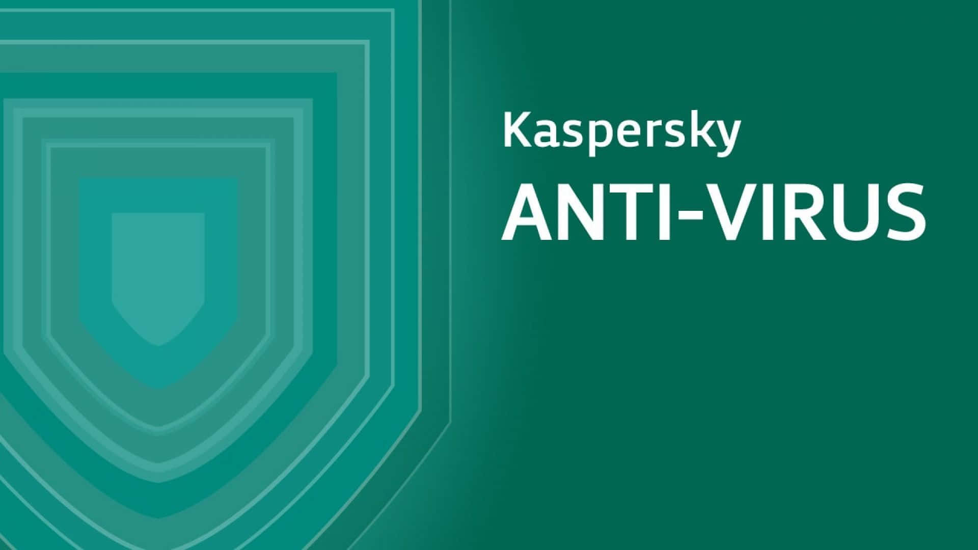 Kasperskyantivirus Konzentrisches Schild-symbol. Wallpaper