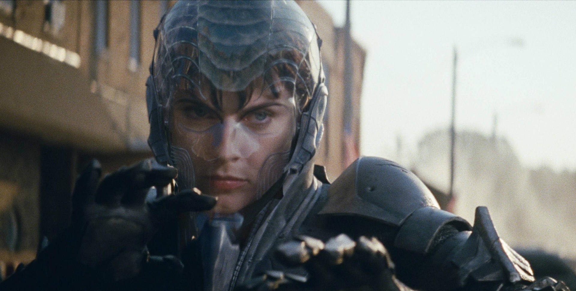 Antje Traue In A Heroic Costume