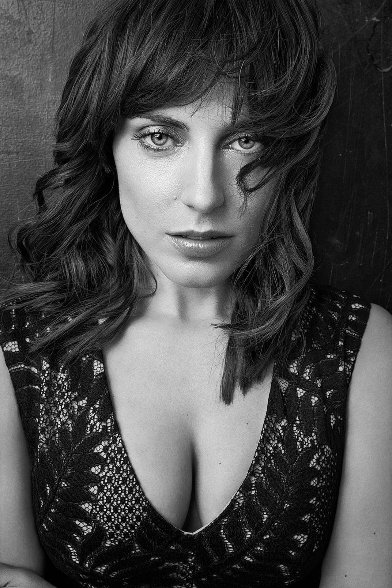Antje Traue In Black Sexy Top