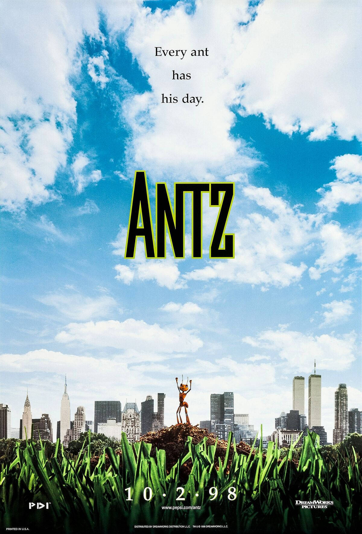 Antz Sky Poster Wallpaper