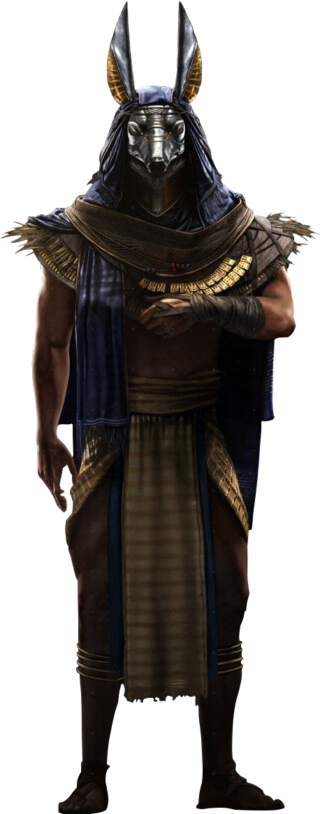 Anubis Costume Character PNG