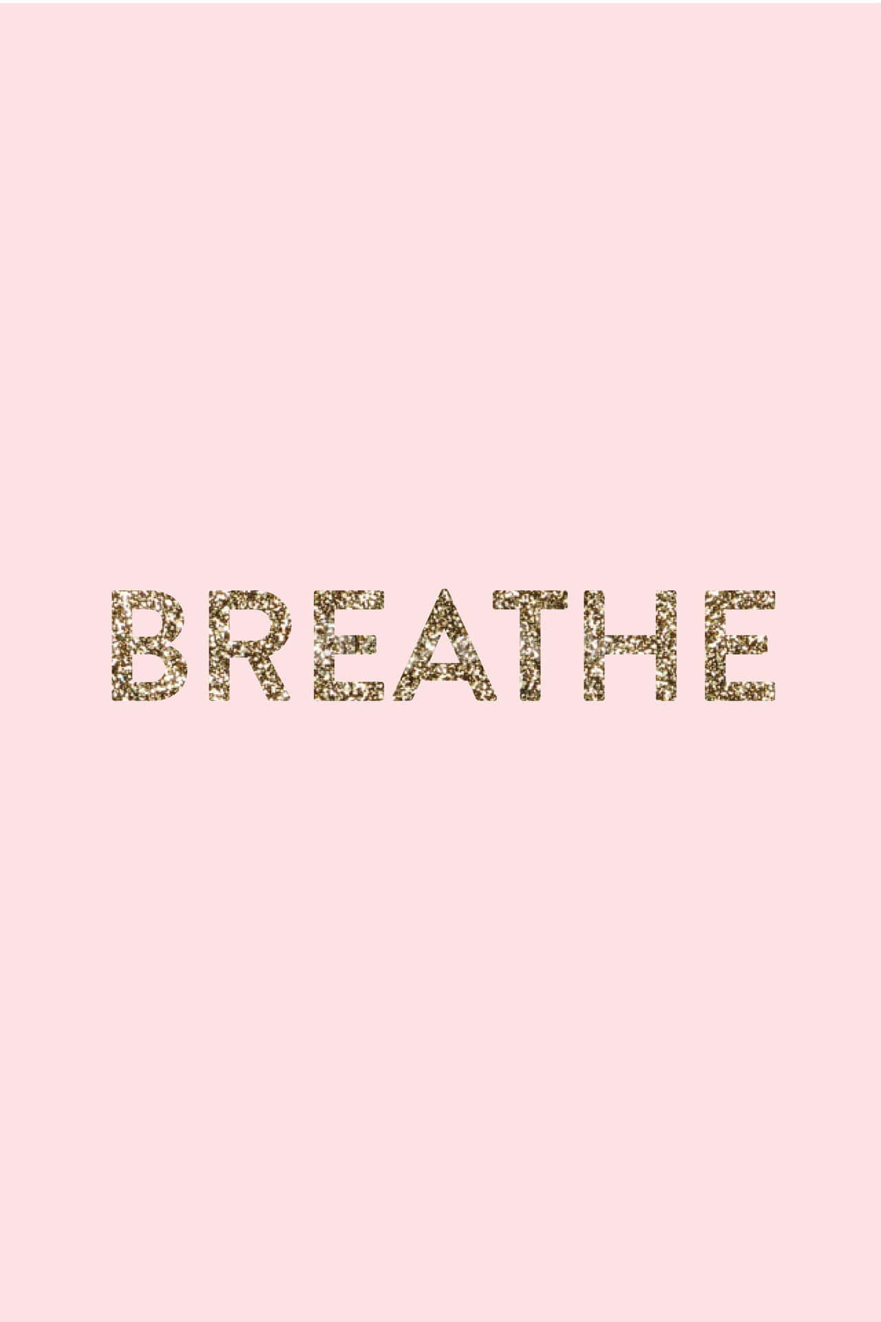 Feeling anxious? That's okay - take a break and take a deep breath. Wallpaper