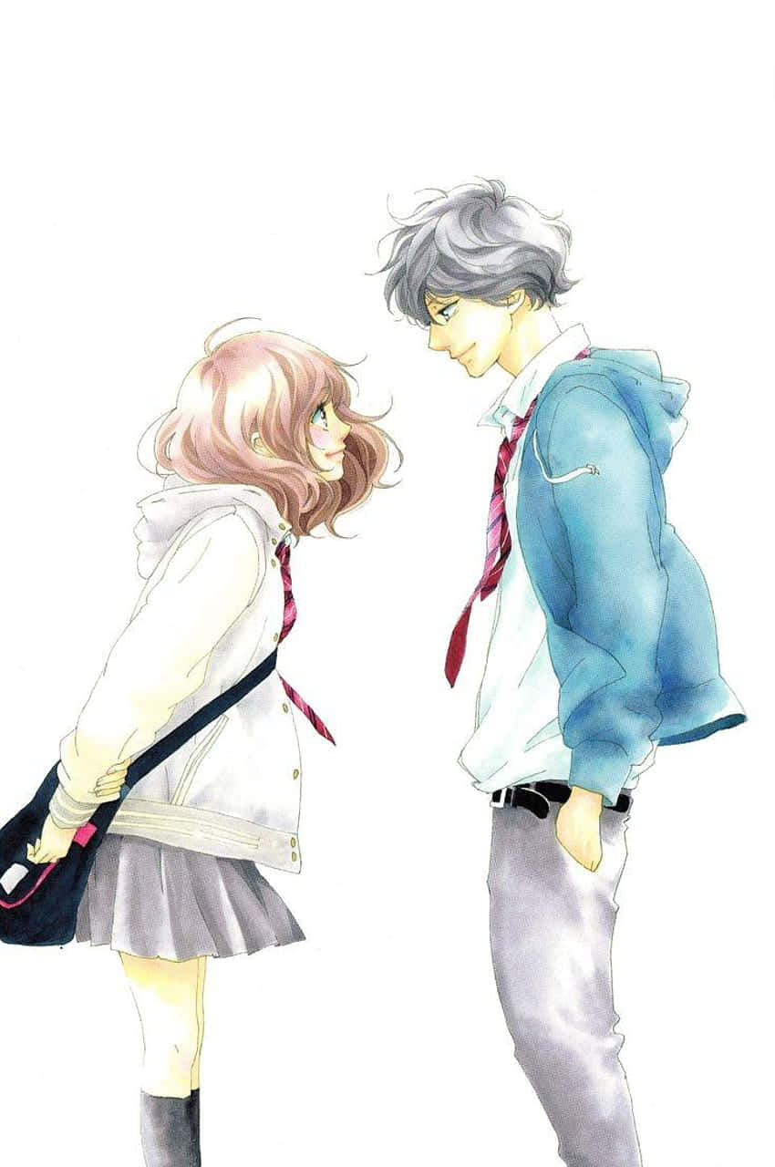 Ao Haru Ride Anime Personages Achtergrond