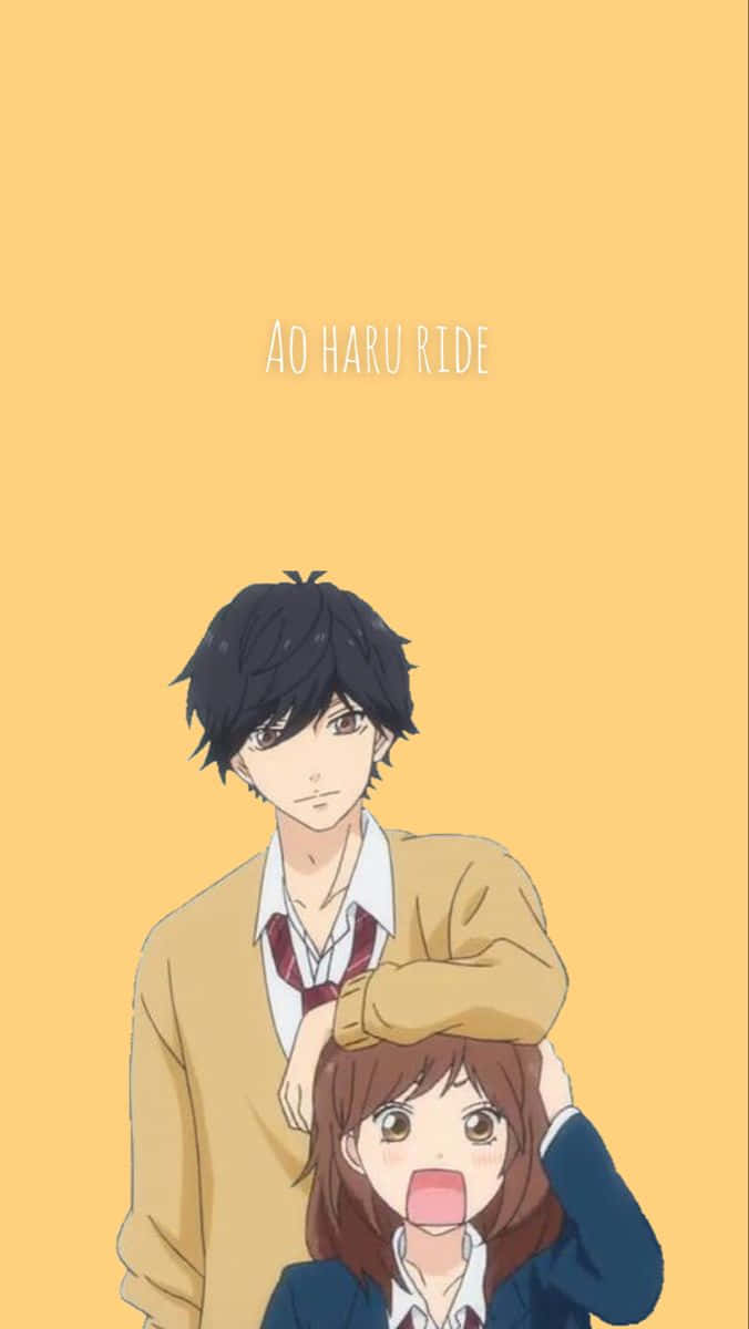 Ao Haru Ride Anime Personages Achtergrond