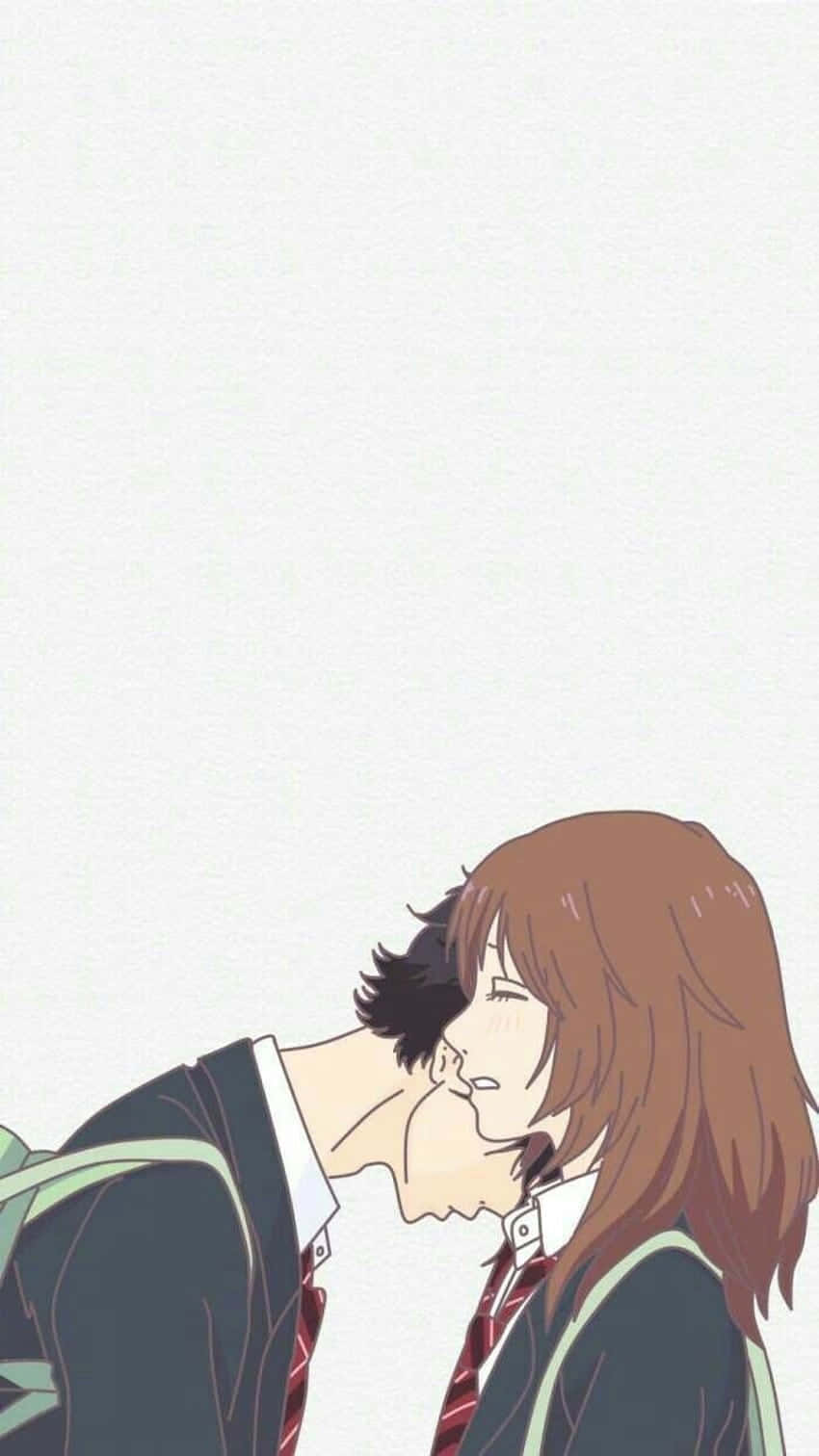 Ao Haru Ride Anime Koppel Achtergrond