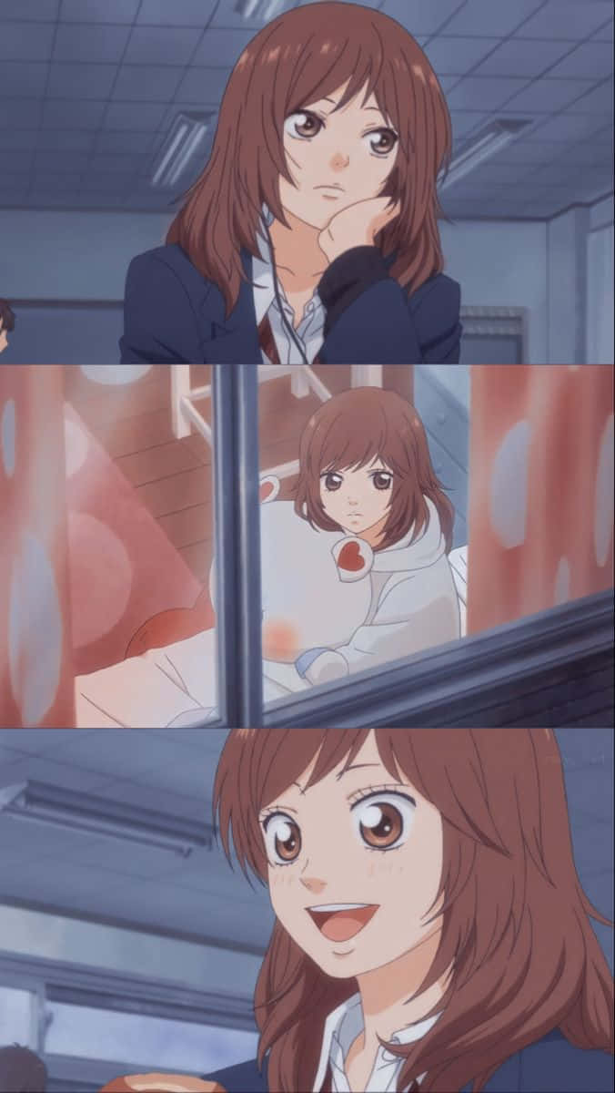 Ao Haru Ride Futaba Yoshioka Gevoelens Achtergrond