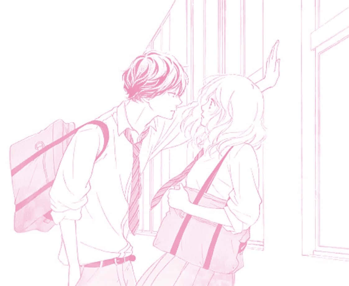 Get lost in the waves of romance as depicted in 'Ao Haru Ride'