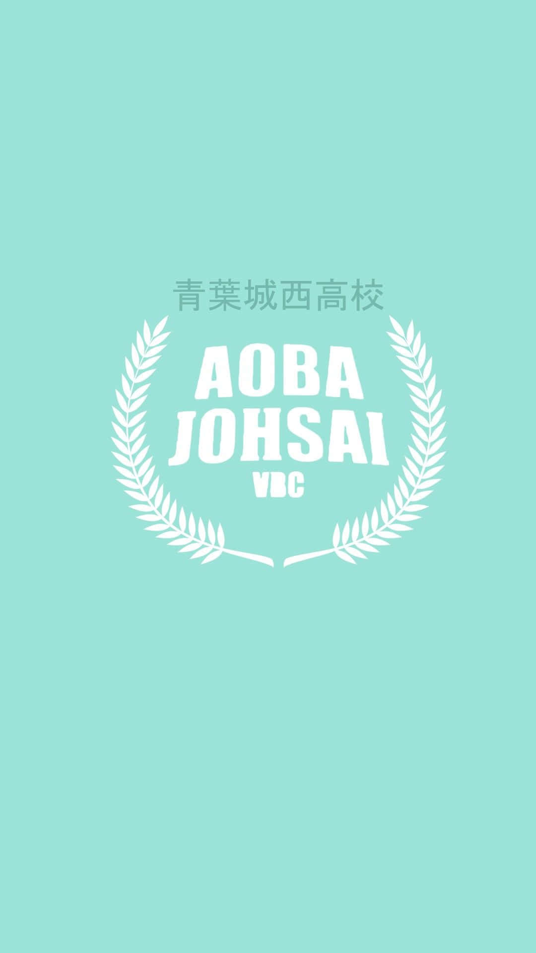 Aoba Johsai School Logo Wallpaper
