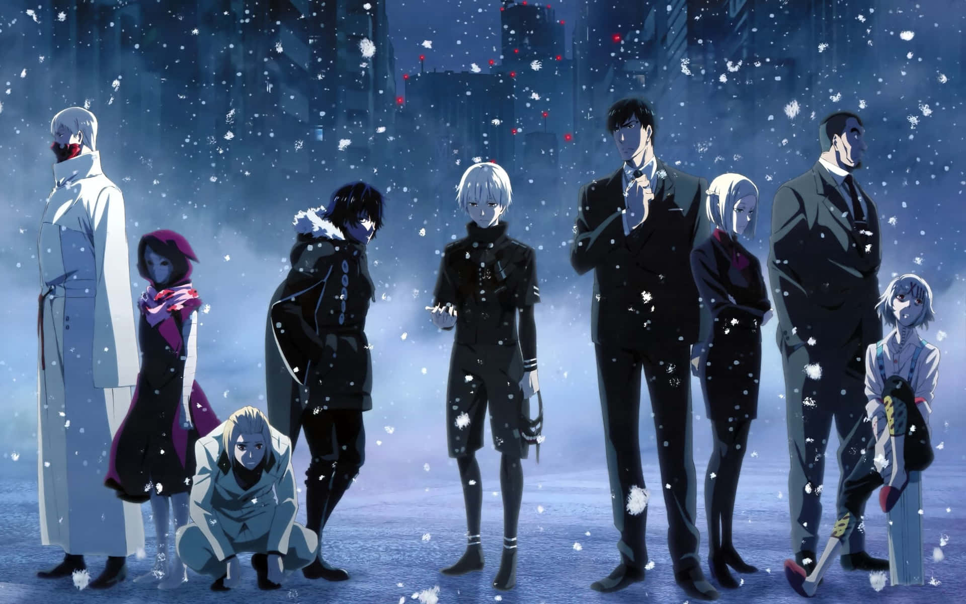 Elárbol Aogiri En El Anime Tokyo Ghoul Fondo de pantalla