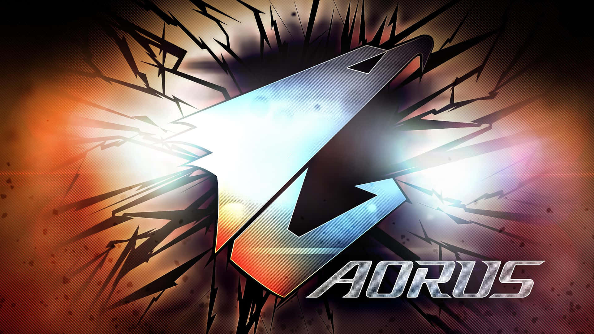 Aorus Eagle Logo Dynamic Background Wallpaper