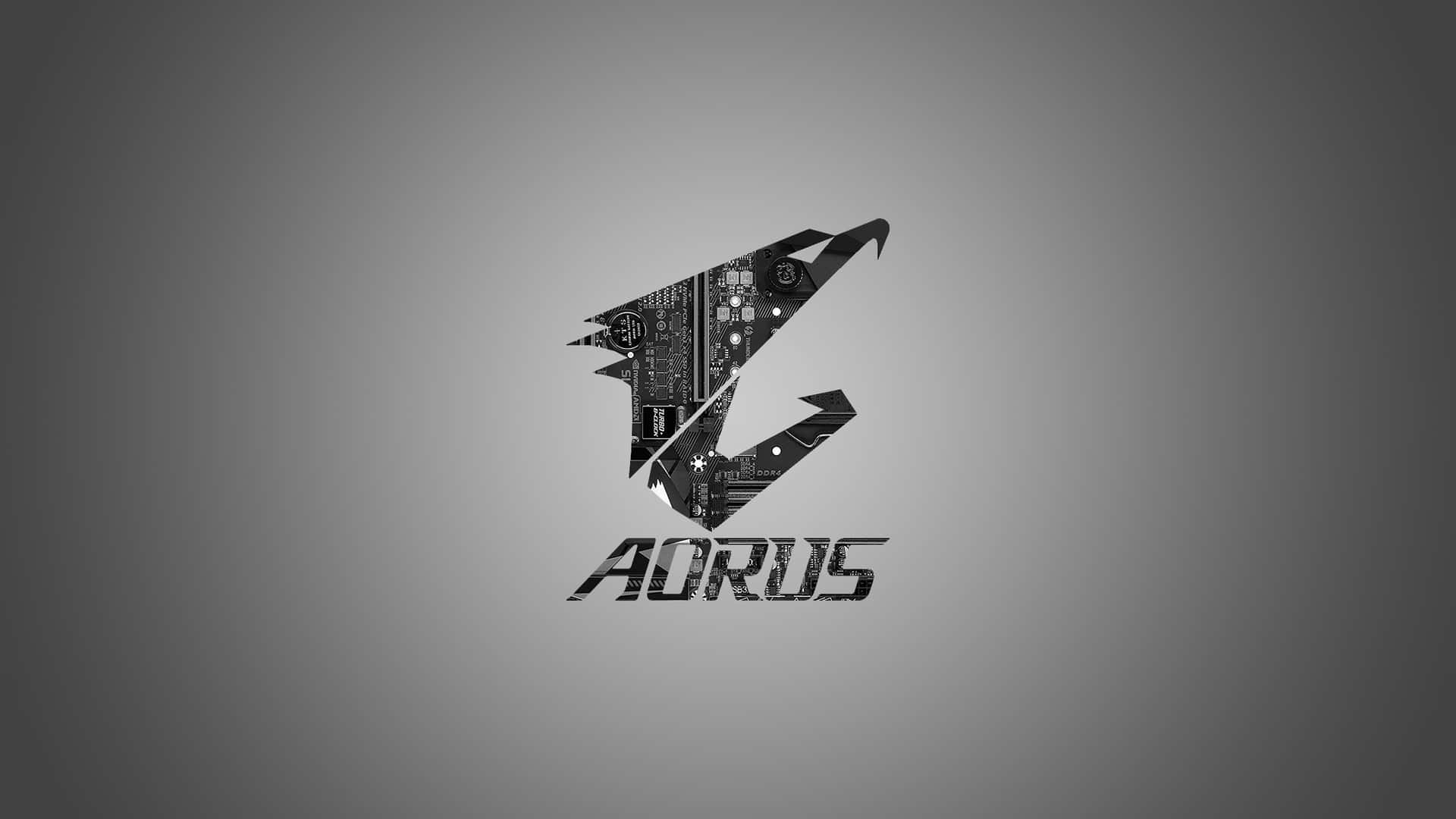 Aorus Logo Circuit Design Wallpaper