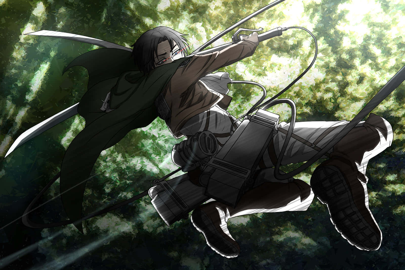 Join the fight against the titans with Eren Yeager and the Survey Corps