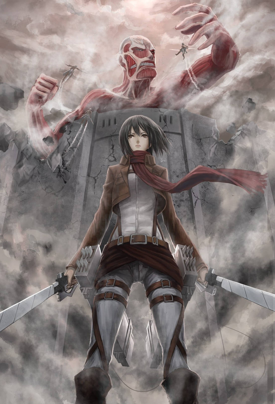 Mikasa Ackerman Icon | Film bagus, Gambar anime, Mikasa