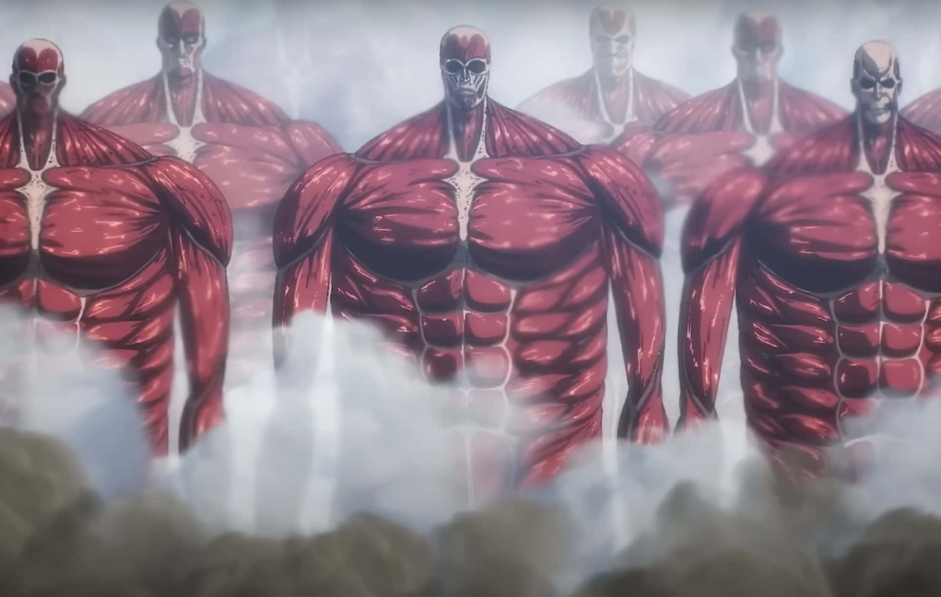 "Witness the power of salvation with Attack on Titan!"
