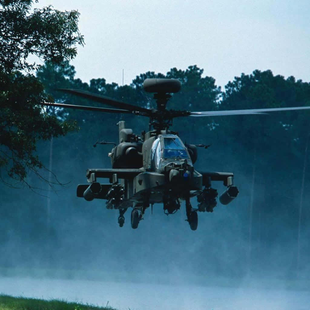 Apachemodelo De Helicóptero Cool Fondo de pantalla