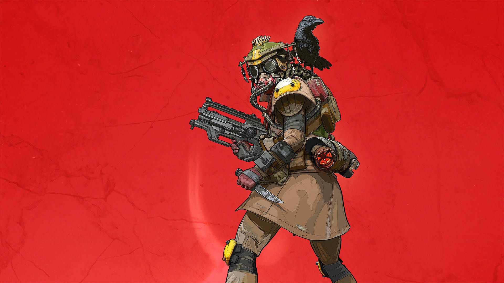 Apex Legends 4K Army With Crow Wallpaper