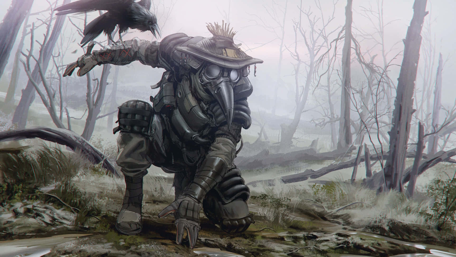 Join the Hunt with Apex Legends’ Bloodhound Wallpaper