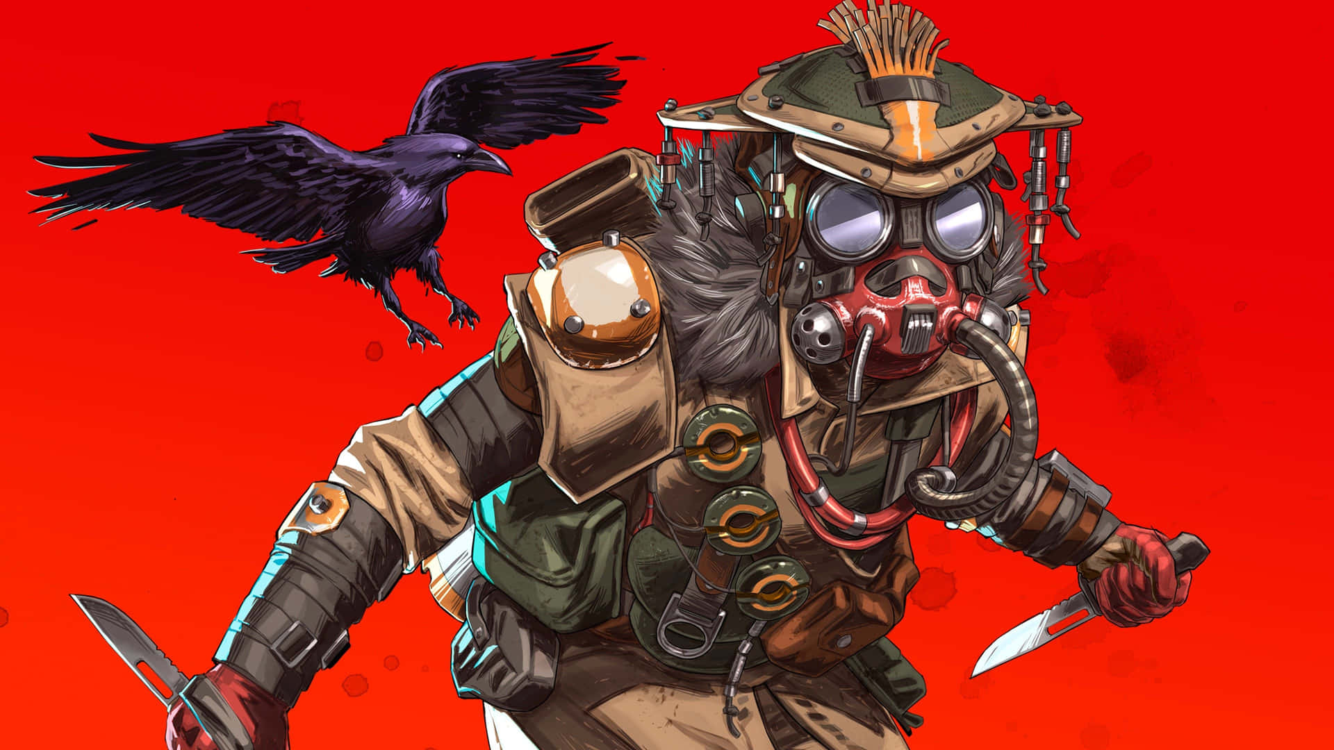 Secure the Apex Legends victory with Bloodhound Wallpaper