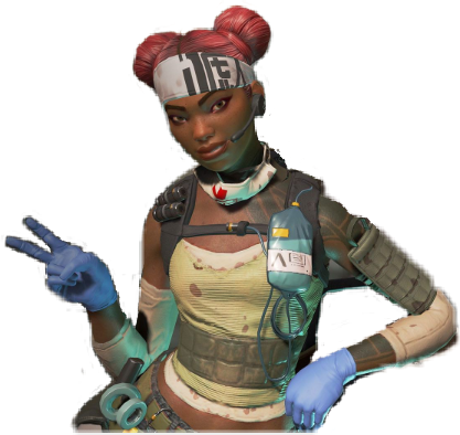 Apex Legends Character Peace Sign PNG