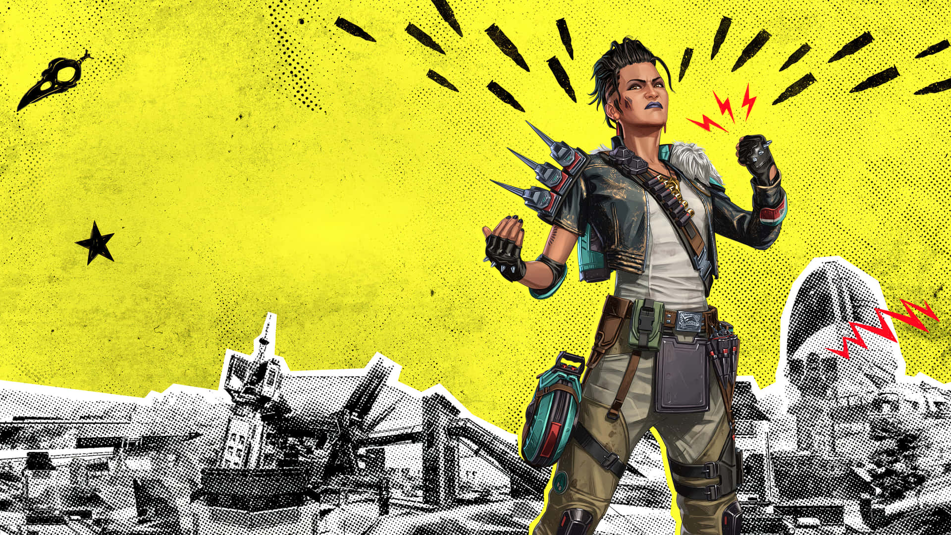 Apex Legends Characters Assemble in Action Wallpaper