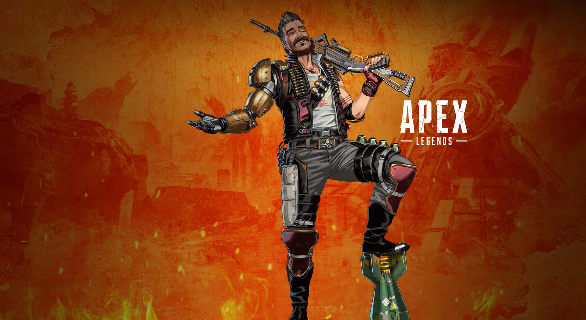 Apex Legends' Characters: Fuse Unleashed Wallpaper