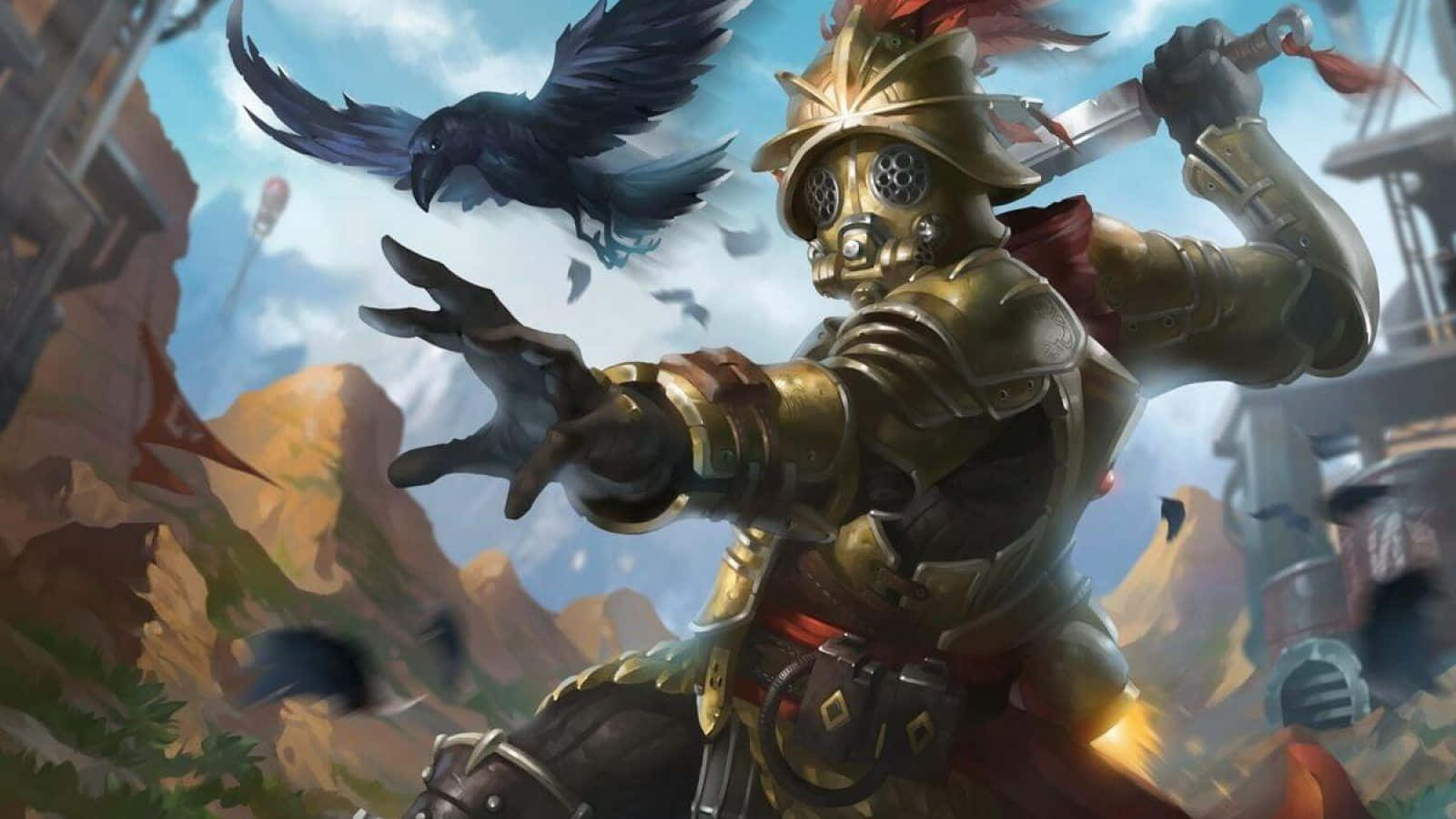 Crypto seeks out innovative security tech to keep his squad safe in Apex Legends Wallpaper