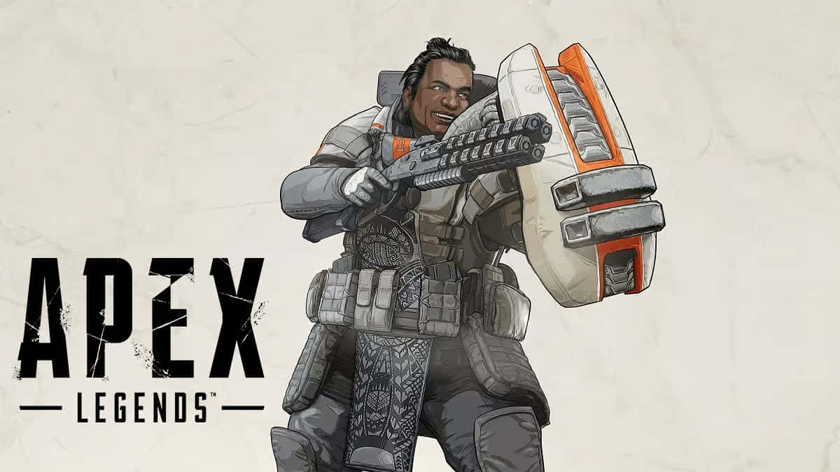 Apex Legends Gibraltar Kunstwerk Achtergrond