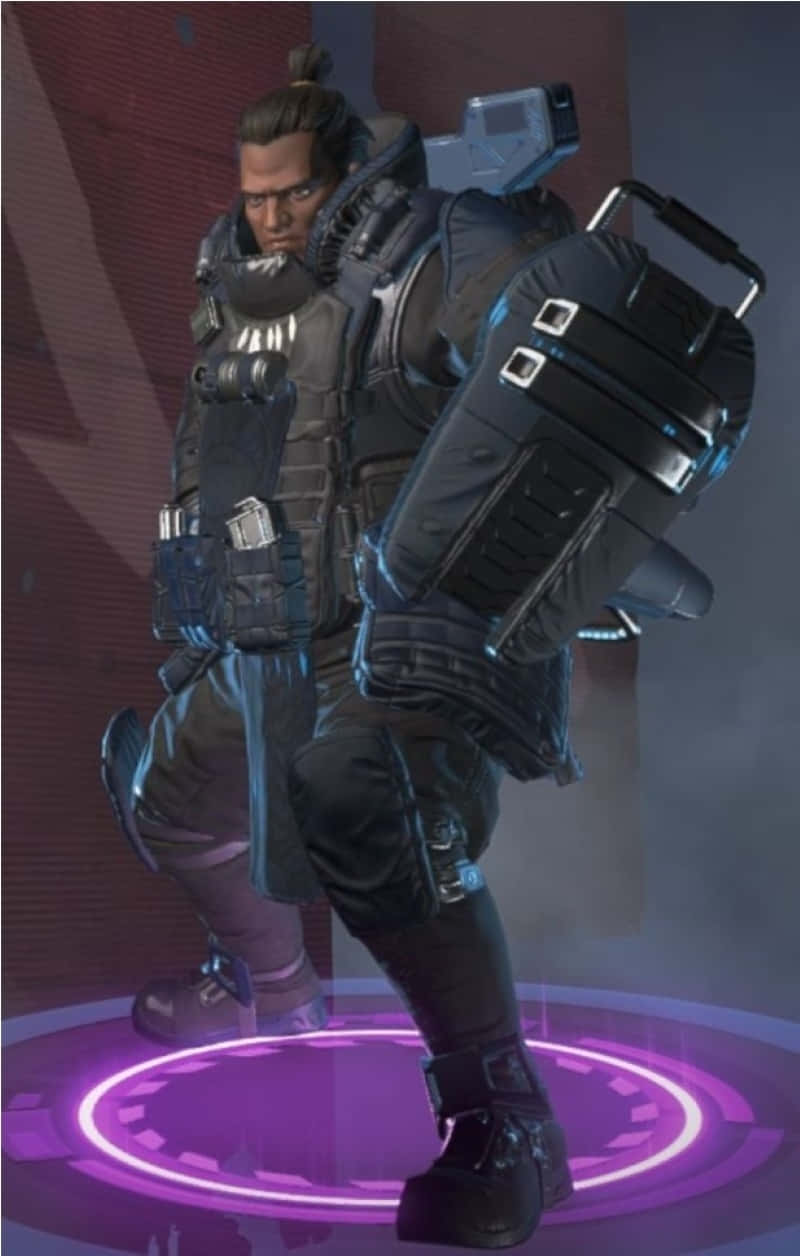 Apex Legends Gibraltar Personage Pose Achtergrond