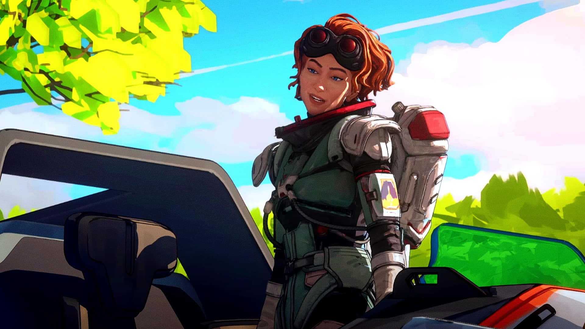 Horizon Apex Legends Hari Cerah Wallpaper