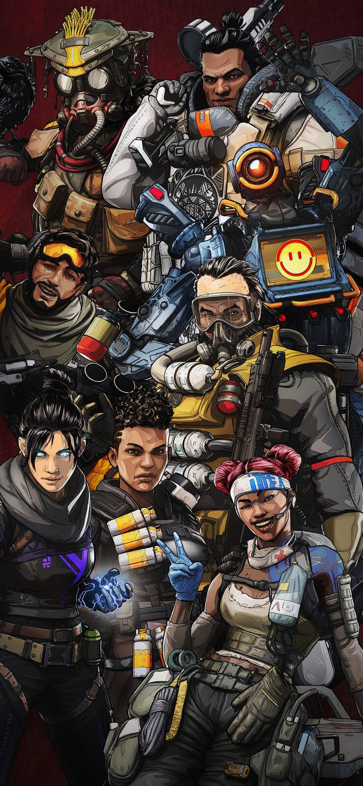 Apex Legends Iphone Characters