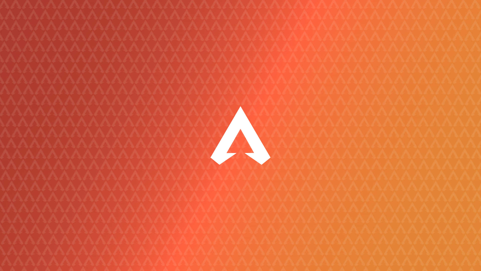 Apexlegends-logotypen På Orange Bakgrund. Wallpaper