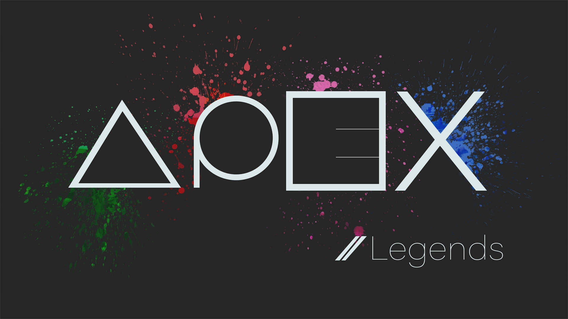 Íconesde Console Logotipo Do Apex Legends. Papel de Parede