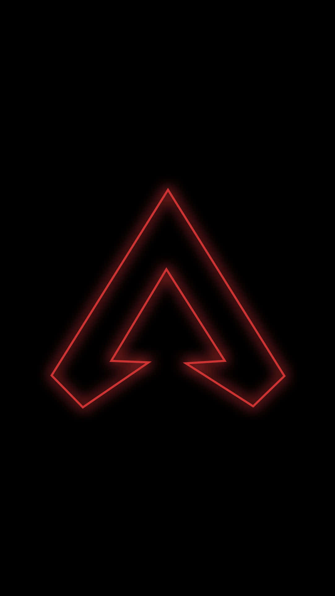 Red Neon Apex Legends Logo Wallpaper