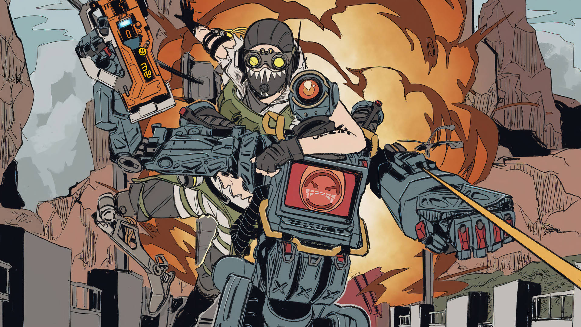 Apex Legends Octane Game Character