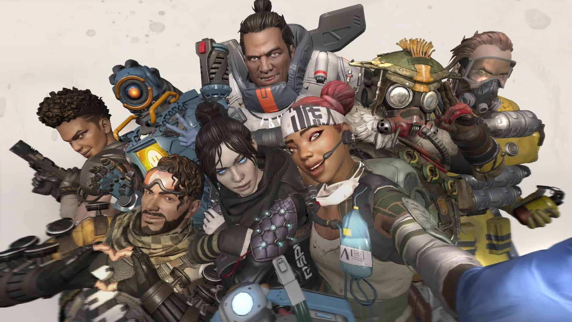 Apex Legends Octane With Different Characters