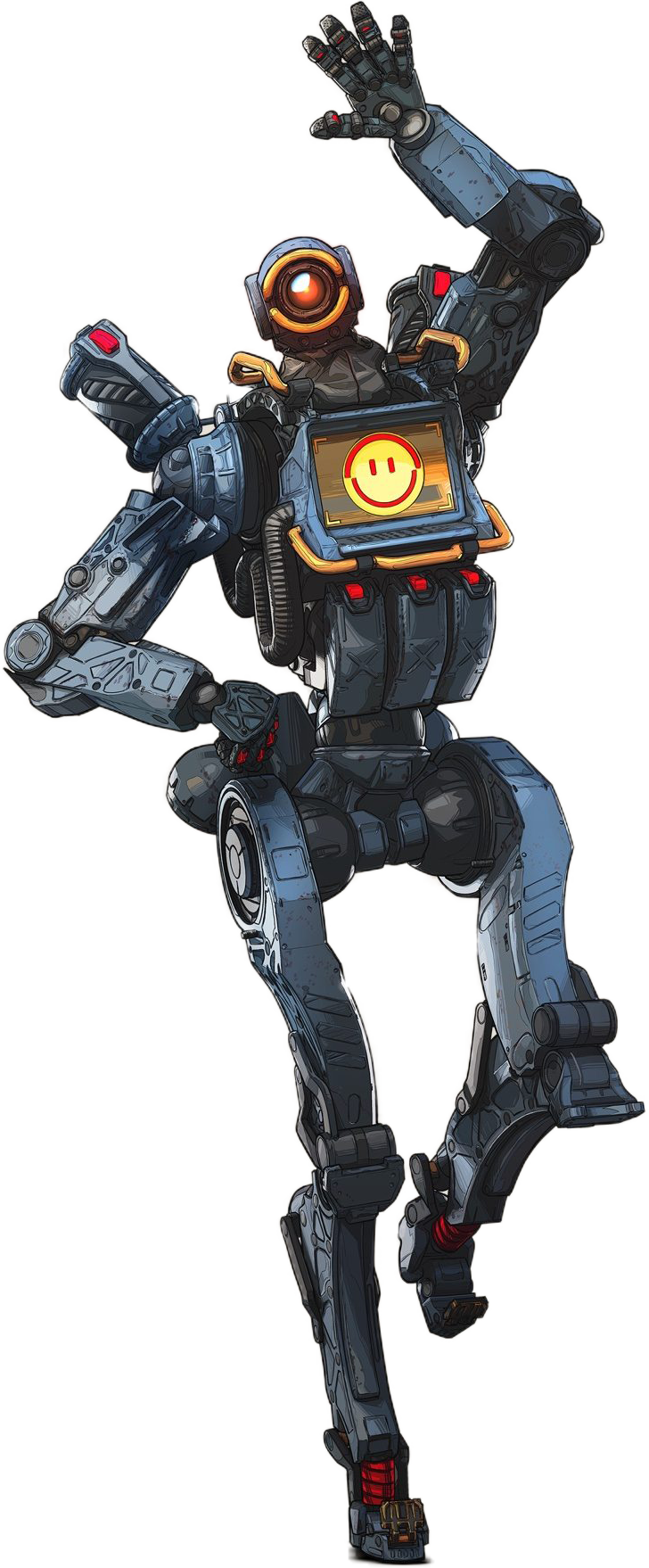 Apex Legends Pathfinder Character Art PNG